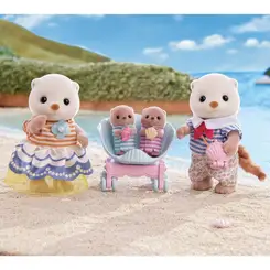 SYLVANIAN FAMILIES FAMILIA DAS LONTRAS MARINHAS EPOCH