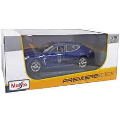 CARRO PREMIERE EDITION PORSCHE PANAMERA TURBO 1:18 AZUL MAISTO