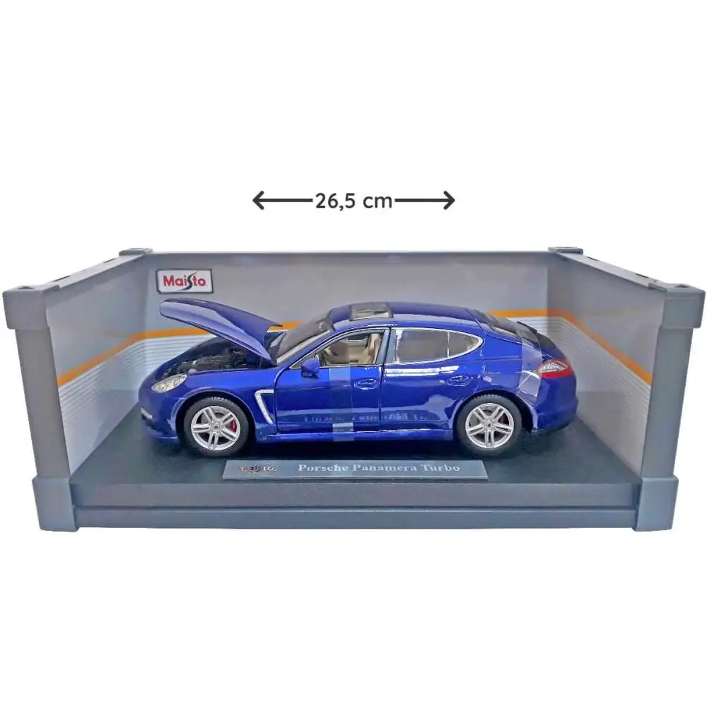 CARRO PREMIERE EDITION PORSCHE PANAMERA TURBO 1:18 AZUL MAISTO
