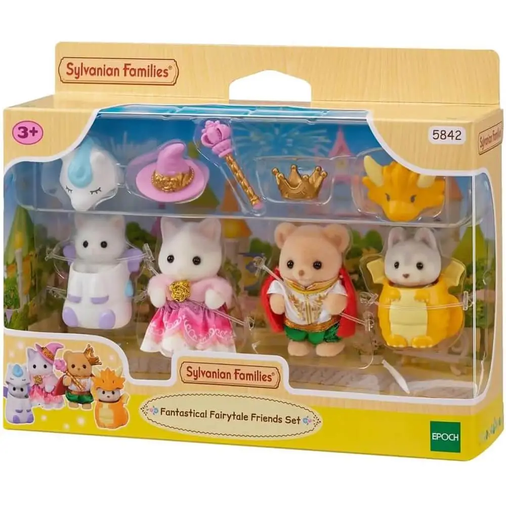 SYLVANIAN FAMILIES CONJUNTO AMIGOS CONTOS DE FADAS FANTASTICOS EPOCH