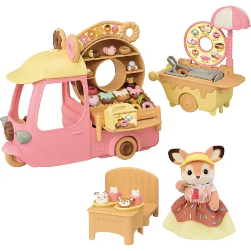SYLVANIAN FAMILIES VAN DE DONUTS EPOCH .