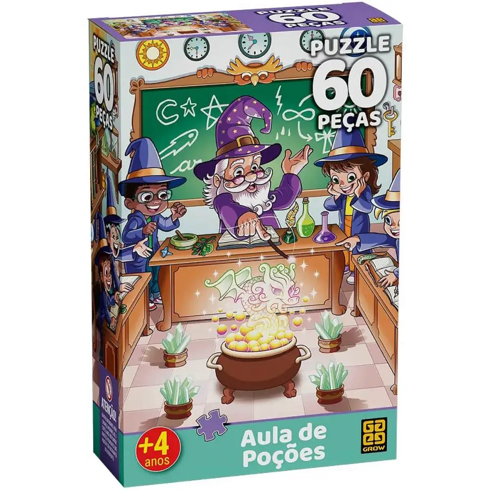QUEBRA CABECA AULA DE POCOES 60 PECAS GROW