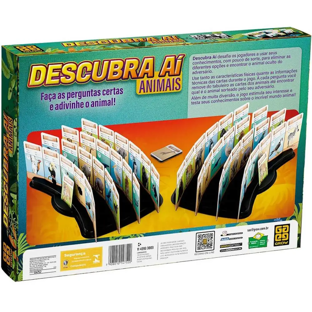 JOGO DESCUBRA AI ANIMAIS GROW