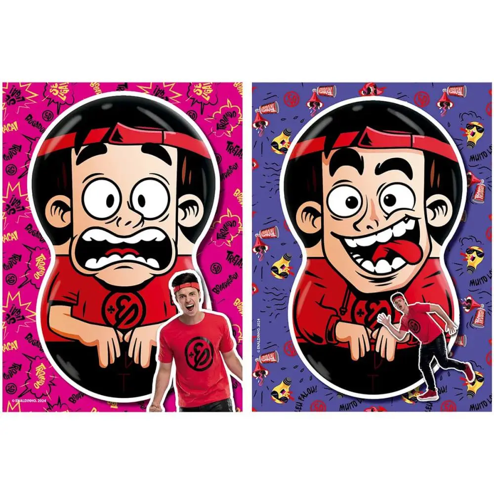 QUEBRA CABECA ENALDINHO IMAGEM SURPRESA 60 PECAS GROW