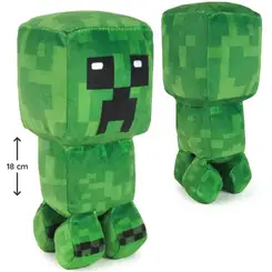 PELUCIA MINECRAFT CREEPER 18CM ESTRELA