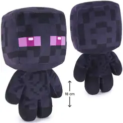 PELUCIA MINECRAFT ENDERMAN 18CM ESTRELA