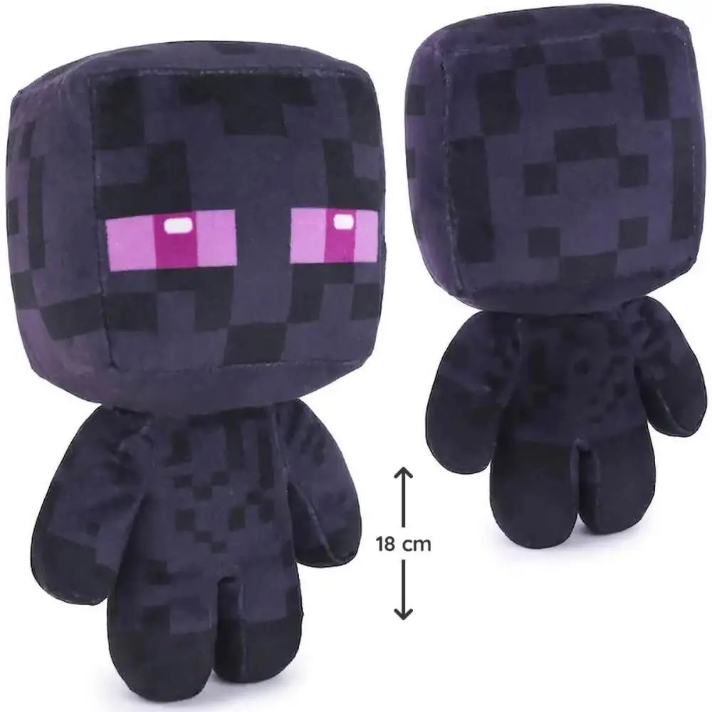 PELUCIA MINECRAFT ENDERMAN 18CM ESTRELA
