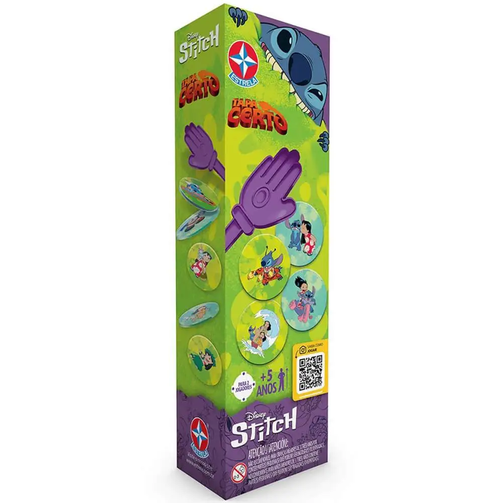 JOGO TAPA CERTO STITCH ESTRELA