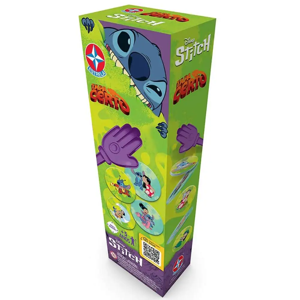 JOGO TAPA CERTO STITCH ESTRELA