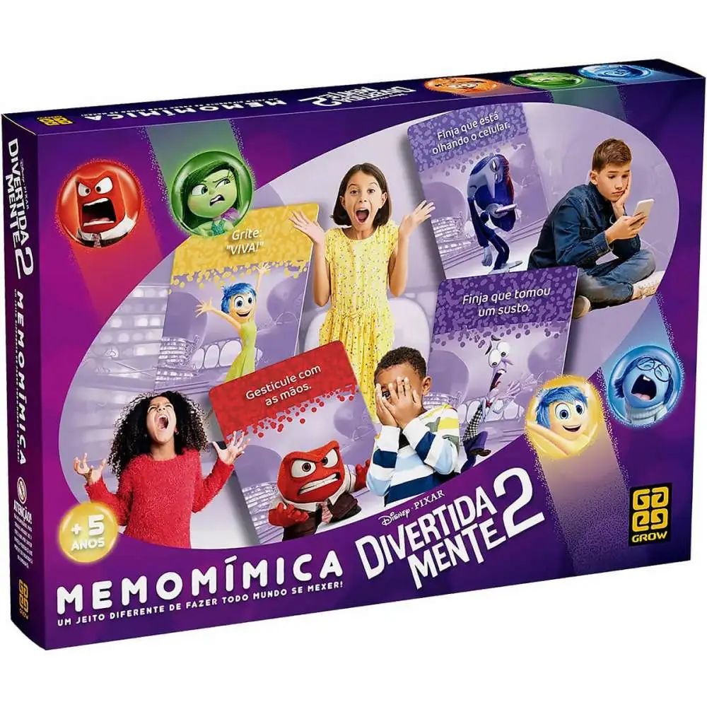 JOGO MEMOMIMICA DIVERTIDAMENTE 2 GROW