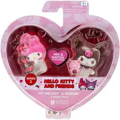 HELLO KITTY COM 2 FIGURAS DIA DOS NAMORADOS SUNNY