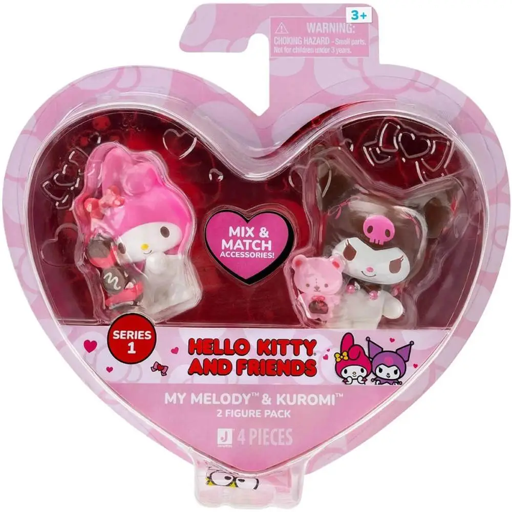 HELLO KITTY COM 2 FIGURAS DIA DOS NAMORADOS SUNNY