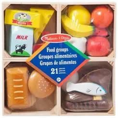 MELISSA E DOUG COMIDINHAS EM MADEIRA COM 21 PECAS SUNNY .