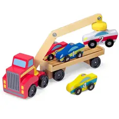 MELISSA E DOUG CAMINHAO CEGONHA MAGNETICO EM MADEIRA SUNNY