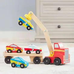 MELISSA E DOUG CAMINHAO CEGONHA MAGNETICO EM MADEIRA SUNNY