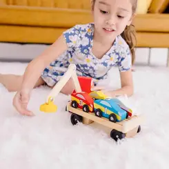 MELISSA E DOUG CAMINHAO CEGONHA MAGNETICO EM MADEIRA SUNNY