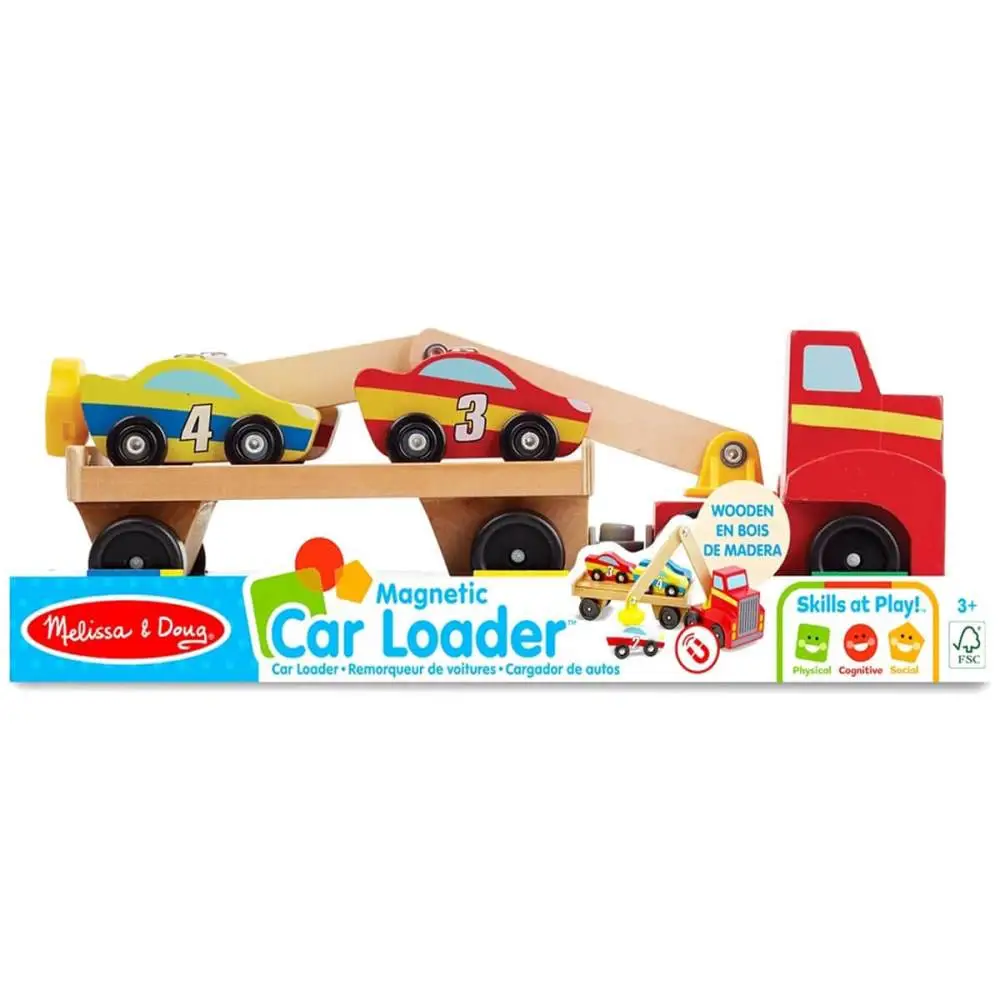 MELISSA E DOUG CAMINHAO CEGONHA MAGNETICO EM MADEIRA SUNNY