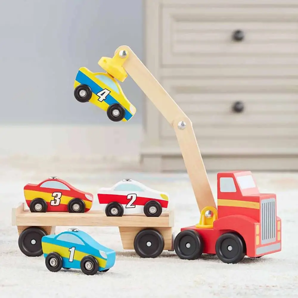 MELISSA E DOUG CAMINHAO CEGONHA MAGNETICO EM MADEIRA SUNNY