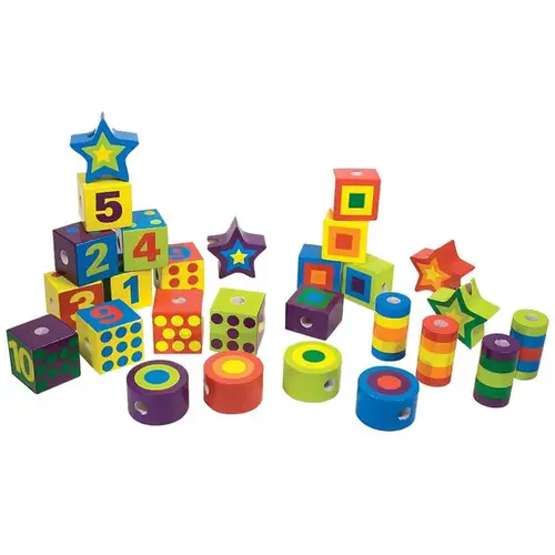 PLAYSET MELISSA E DOUG FORMAS GEOMETRICAS EM MADEIRA SUNNY .