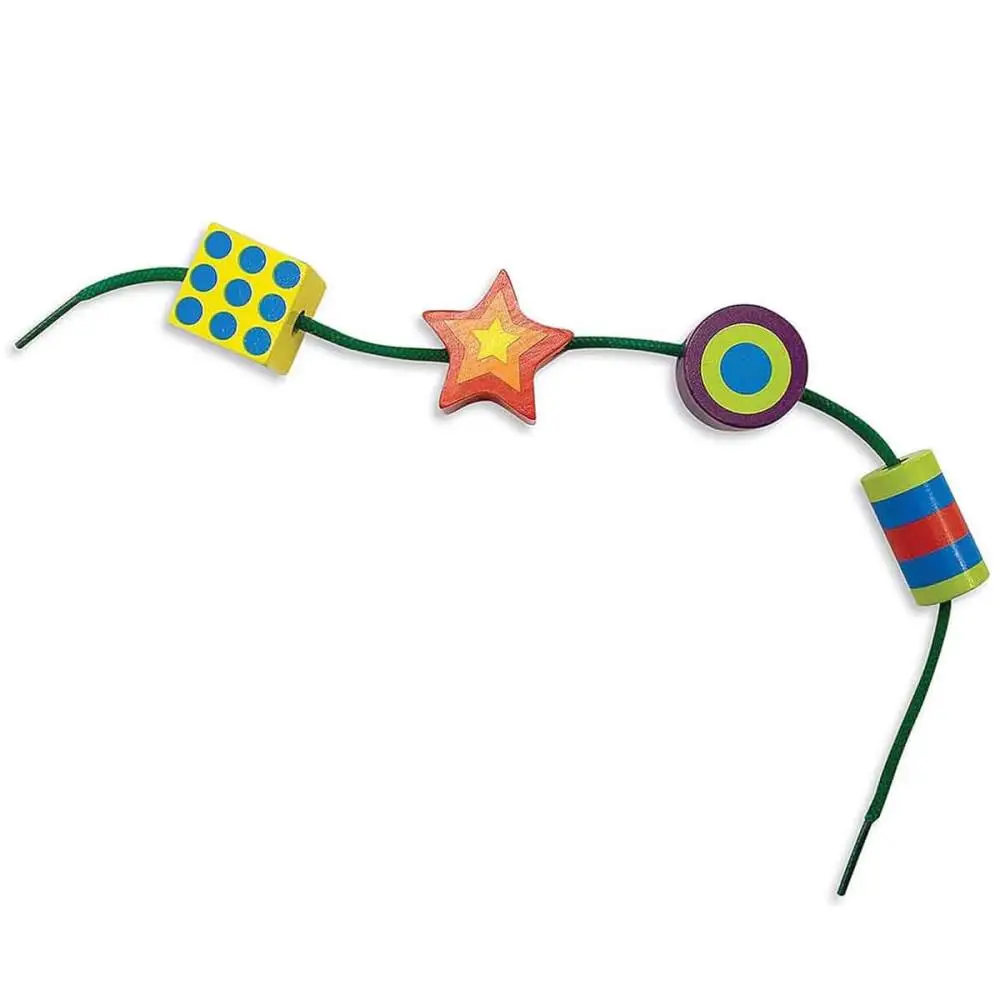 PLAYSET MELISSA E DOUG FORMAS GEOMETRICAS EM MADEIRA SUNNY