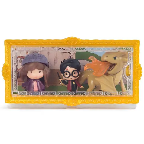 KIT COM 3 FIGURAS HARRY POTTER O CALICE DE FOGO SUNNY .