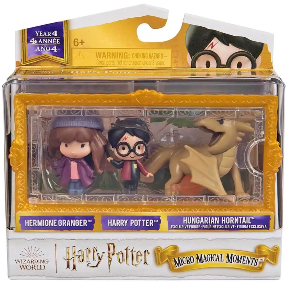 KIT COM 3 FIGURAS HARRY POTTER O CALICE DE FOGO SUNNY