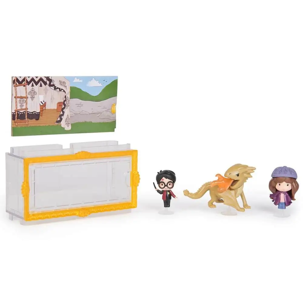 KIT COM 3 FIGURAS HARRY POTTER O CALICE DE FOGO SUNNY