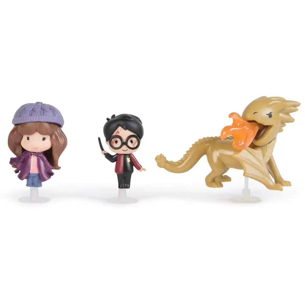 KIT COM 3 FIGURAS HARRY POTTER O CALICE DE FOGO SUNNY