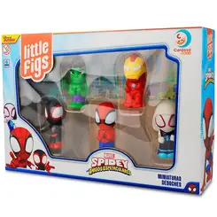 DEDOCHE LITTLE FIGS MARVEL SPIDEY 6CM CARDOSO .