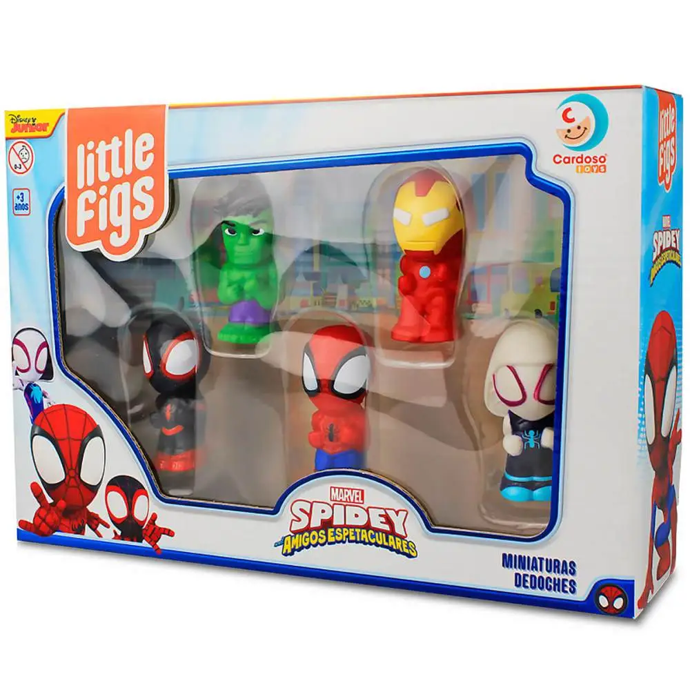 DEDOCHE LITTLE FIGS MARVEL SPIDEY 6CM CARDOSO