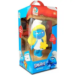 BONECO DE VINIL OS SMURFS SMURFETTE 15CM CARDOSO .