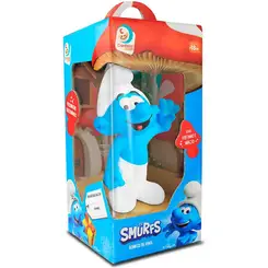 BONECO DE VINIL OS SMURFS SMURF 15CM CARDOSO .