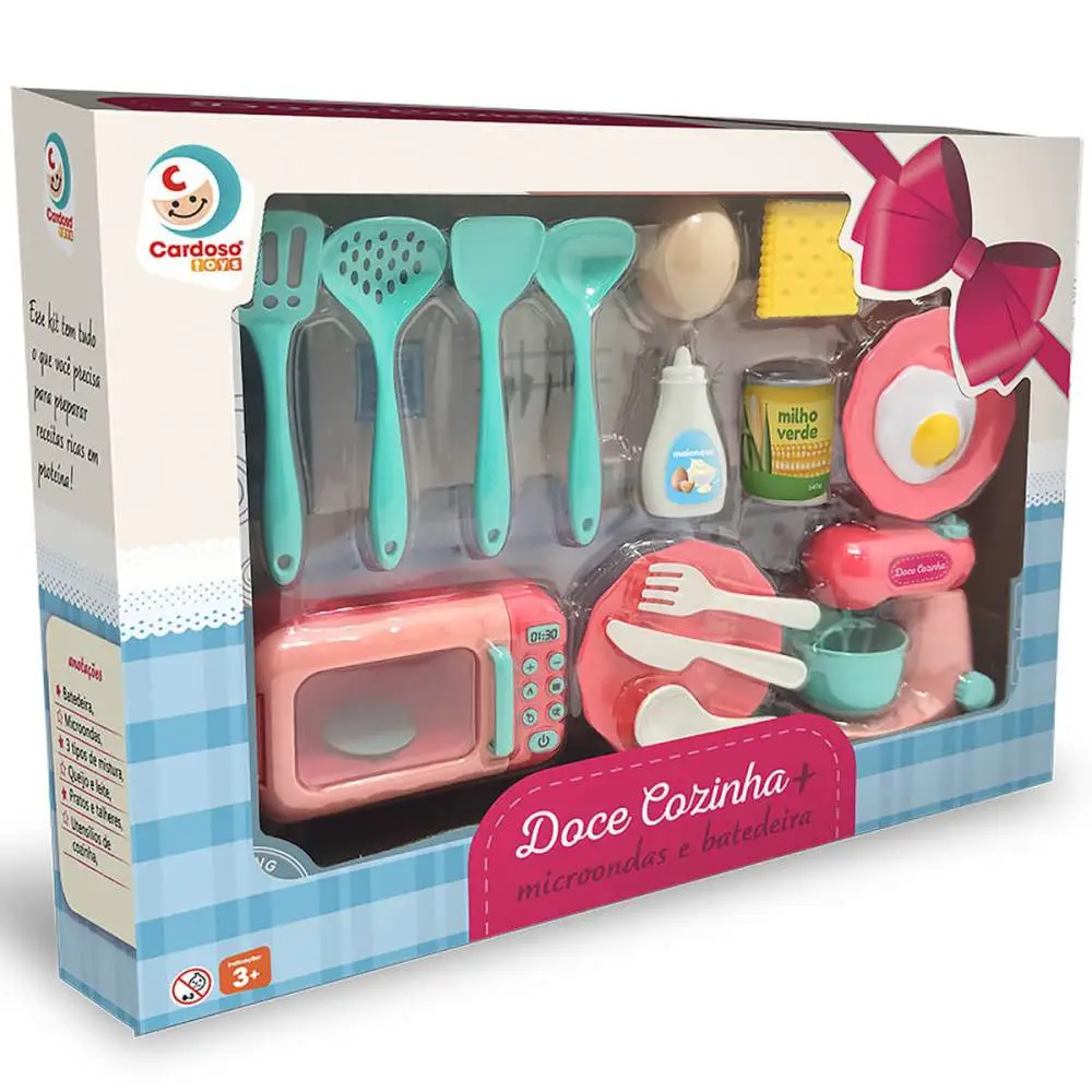 DOCE COZINHA PLUS MICROONDAS E BATEDEIRA CARDOSO
