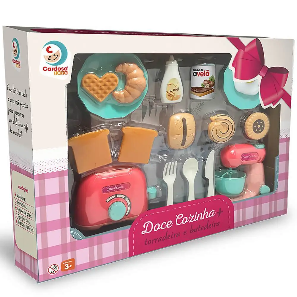 DOCE COZINHA PLUS TORRADEIRA E BATEDEIRA CARDOSO