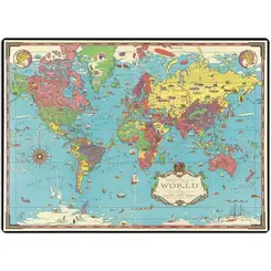 QUEBRA CABECA MAPA DO MUNDO MERCATOR 500 PECAS TOYSTER
