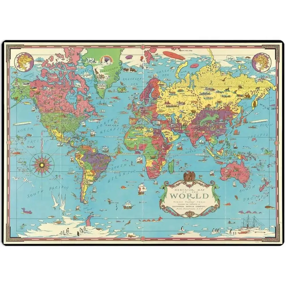 QUEBRA CABECA MAPA DO MUNDO MERCATOR 500 PECAS TOYSTER