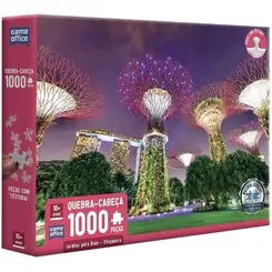 QUEBRA CABECA JARDINS PELA BAIA 1000 PECAS TOYSTER .