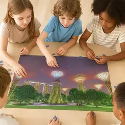 QUEBRA CABECA JARDINS PELA BAIA 1000 PECAS TOYSTER
