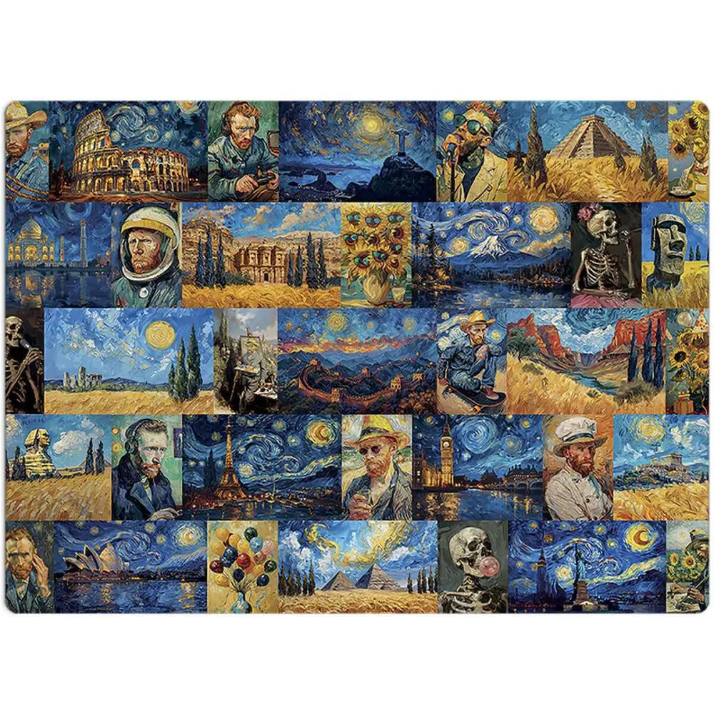 QUEBRA CABECA IA VAN GOGHVERSO 500 PECAS TOYSTER