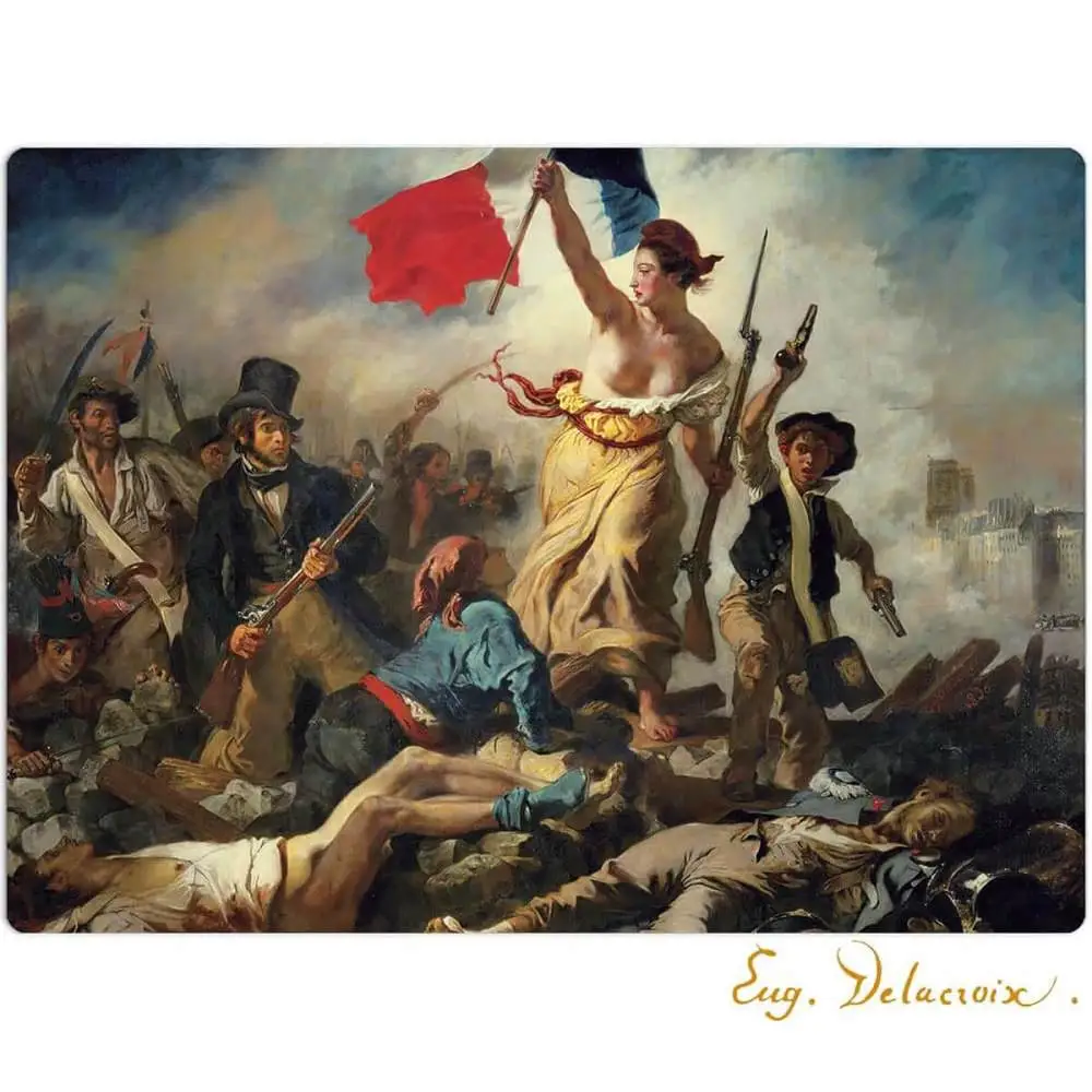 QUEBRA CABECA EUGENE DELACROIX A LIBERDADE GUIANDO O POVO 500 PECAS TOYSTER