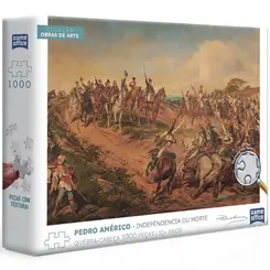 QUEBRA CABECA PEDRO AMERICO INDEPENDENCIA OU MORTE 1000 PECAS TOYSTER .