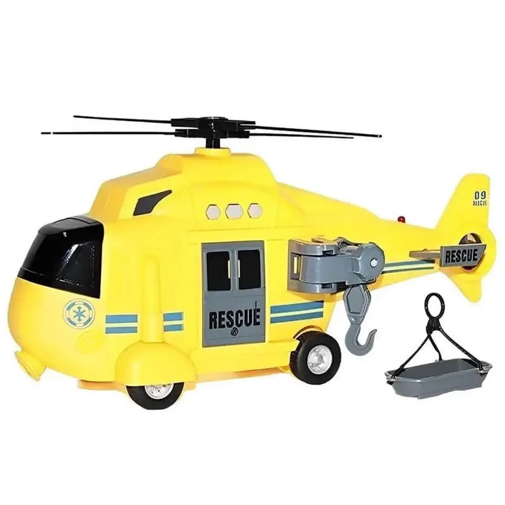 HELICOPTERO DE RESGATE COM LUZ E SOM MULTIKIDS