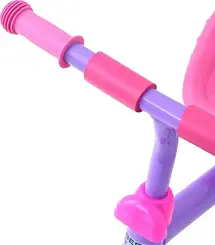 TRICICLO MOTOCA INFANTIL PRIMEIR INFANCIA BEST RACE ROSA E LILAS BBR