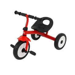 TRICICLO MOTOCA INFANTIL PRIMEIR INFANCIA BEST RACE PRETO E VERMELHO BBR .