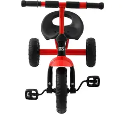 TRICICLO MOTOCA INFANTIL PRIMEIR INFANCIA BEST RACE PRETO E VERMELHO BBR