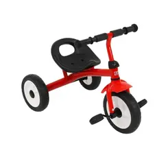 TRICICLO MOTOCA INFANTIL PRIMEIR INFANCIA BEST RACE PRETO E VERMELHO BBR