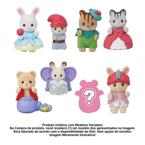 SYLVANIAN FAMILIES BEBE SURPRESA MINI CONTO DE FADAS .